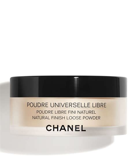 chanel poudre universelle libre natural finish loose powder pantip|chanel dusting powder with puff.